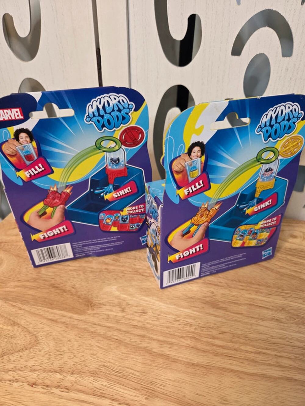 Marvel Hydro Pods Starter Pack Water Toy Capsule Figures Kids 6+ Hasbro New